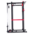 Full Power Rack with Lats Cable Machine and Options - DirectHomeGym