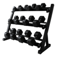 Dumbbells Rack Hexagon (3-Tier) - DirectHomeGym