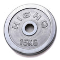 Chrome Cast Weight Plates (2.5KG - 20KG) - Olympic Size - DirectHomeGym