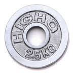 Chrome Cast Weight Plates (2.5KG - 20KG) - Olympic Size - DirectHomeGym