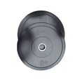 Full Black Bumper Plates (5KG  to 25KG) - DirectHomeGym