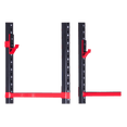 Full Power Rack with Lats Cable Machine and Options - DirectHomeGym