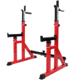 Squat Bench Dip Adjustable Spotter Rack - DirectHomeGym