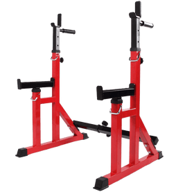 Squat Bench Dip Adjustable Spotter Rack - DirectHomeGym