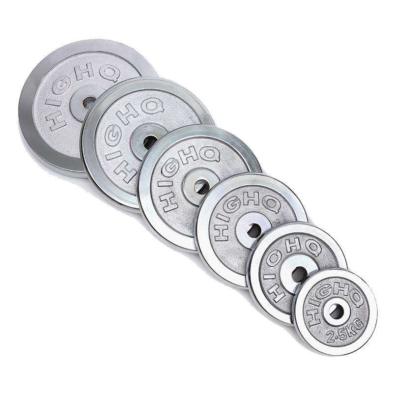 Chrome Cast Weight Plates (2.5KG - 20KG) - Standard Size - DirectHomeGym