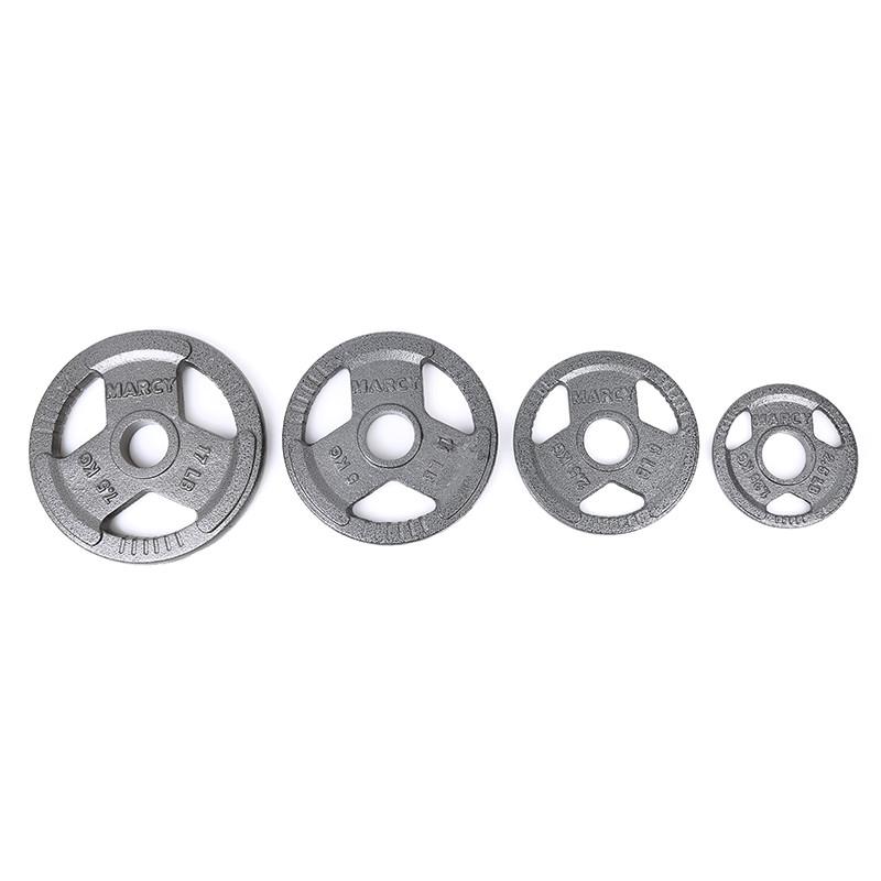 Tri-grip Cast Iron Weight Plates (1.25KG - 20KG) - Olympic Size - DirectHomeGym