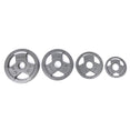 Tri-grip Cast Iron Weight Plates (1.25KG - 20KG) - Olympic Size - DirectHomeGym