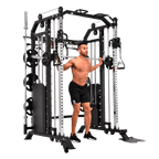 Massfit G7 Pro Functional Trainer, Power Rack, Smith - DirectHomeGym