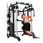 Massfit G7 Pro Functional Trainer, Power Rack, Smith - DirectHomeGym