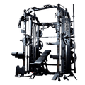 Massfit G7 Pro Functional Trainer, Power Rack, Smith - DirectHomeGym