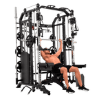 Massfit G7 Pro Functional Trainer, Power Rack, Smith - DirectHomeGym