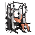 Massfit G7 Pro Functional Trainer, Power Rack, Smith - DirectHomeGym