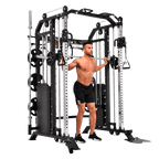 Massfit G7 Pro Functional Trainer, Power Rack, Smith - DirectHomeGym