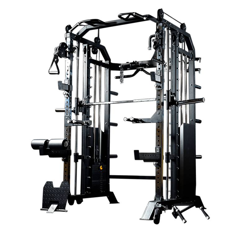 Massfit G7 Pro Functional Trainer, Power Rack, Smith - DirectHomeGym