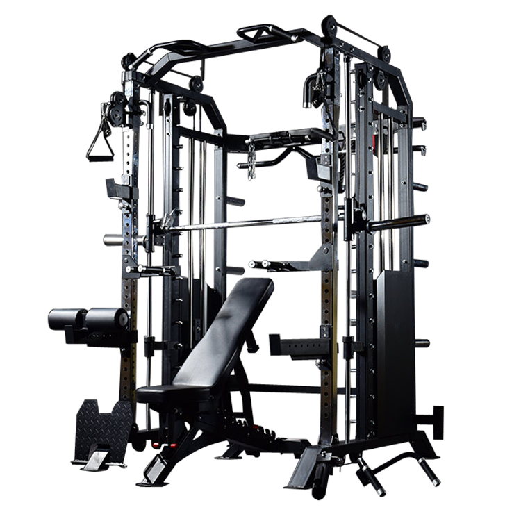 Massfit G7 Pro Functional Trainer, Power Rack, Smith - DirectHomeGym