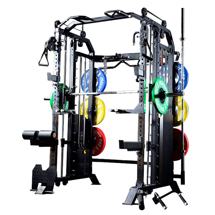 Massfit G7 Pro Functional Trainer, Power Rack, Smith - DirectHomeGym