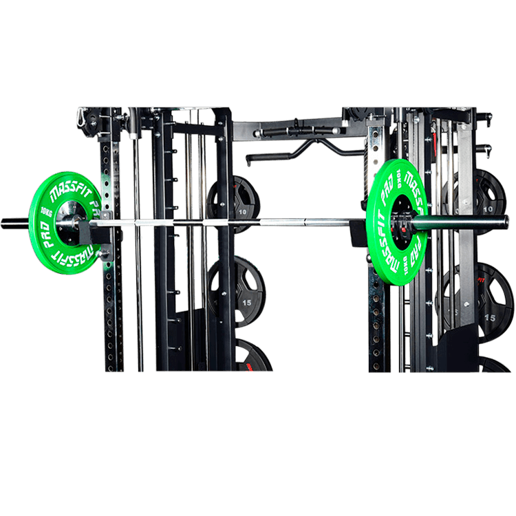 Massfit G7 Pro Functional Trainer, Power Rack, Smith - DirectHomeGym