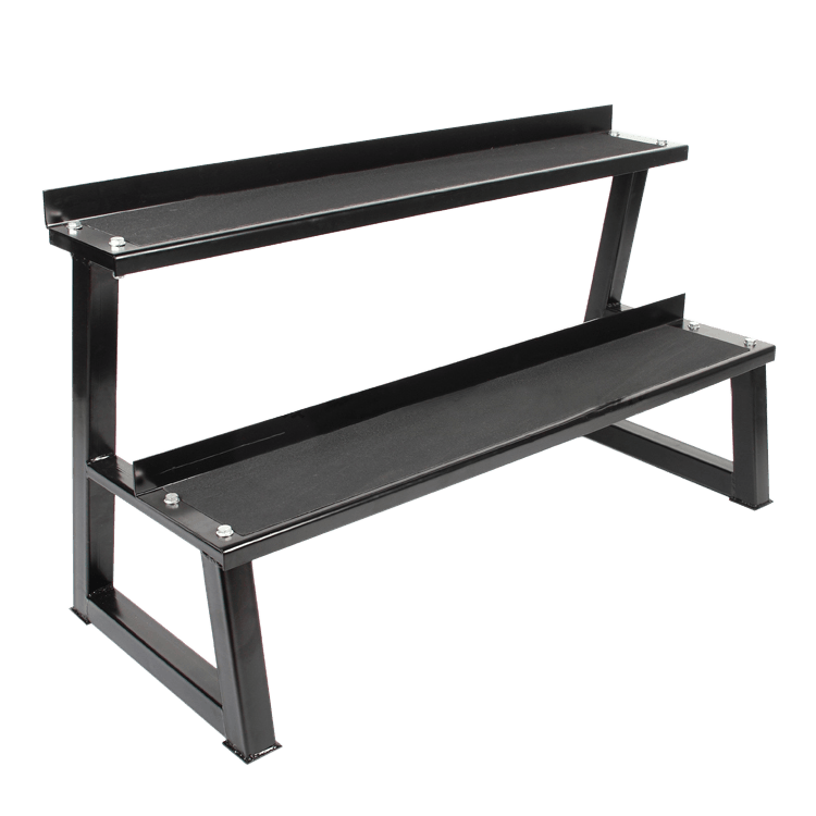 Kettlebells Storage Shelf Rack (2 Tier) - DirectHomeGym