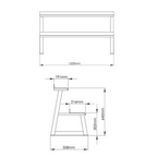 Kettlebells Storage Shelf Rack (2 Tier) - DirectHomeGym
