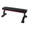 Flat Bench Black with 7cm Cushion - DirectHomeGym