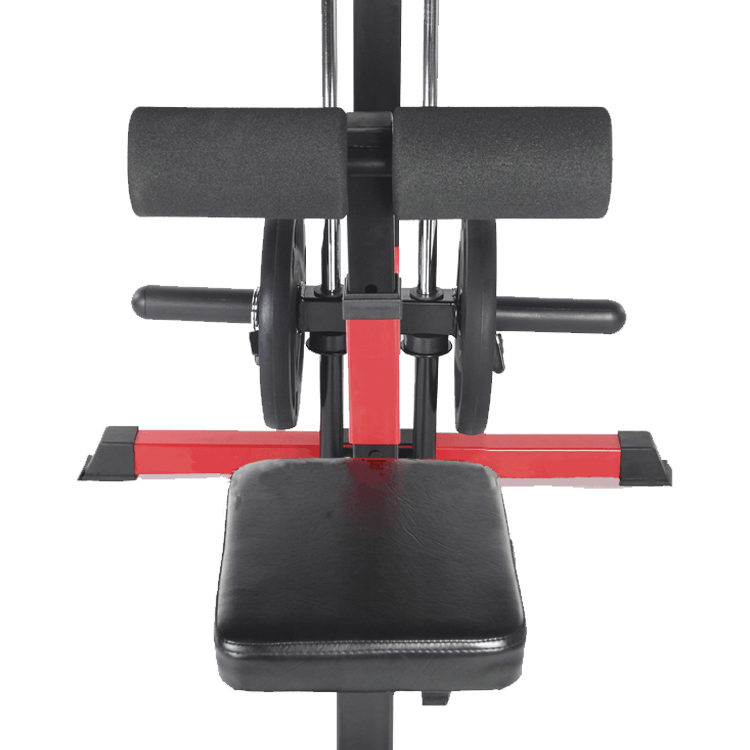 Lats Pull down and Row Machine with Seat - DirectHomeGym