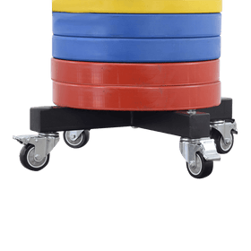 Mobile Vertical Olympic Plates Storage Rack - DirectHomeGym