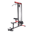 Lats Pull down and Row Machine with Seat - DirectHomeGym