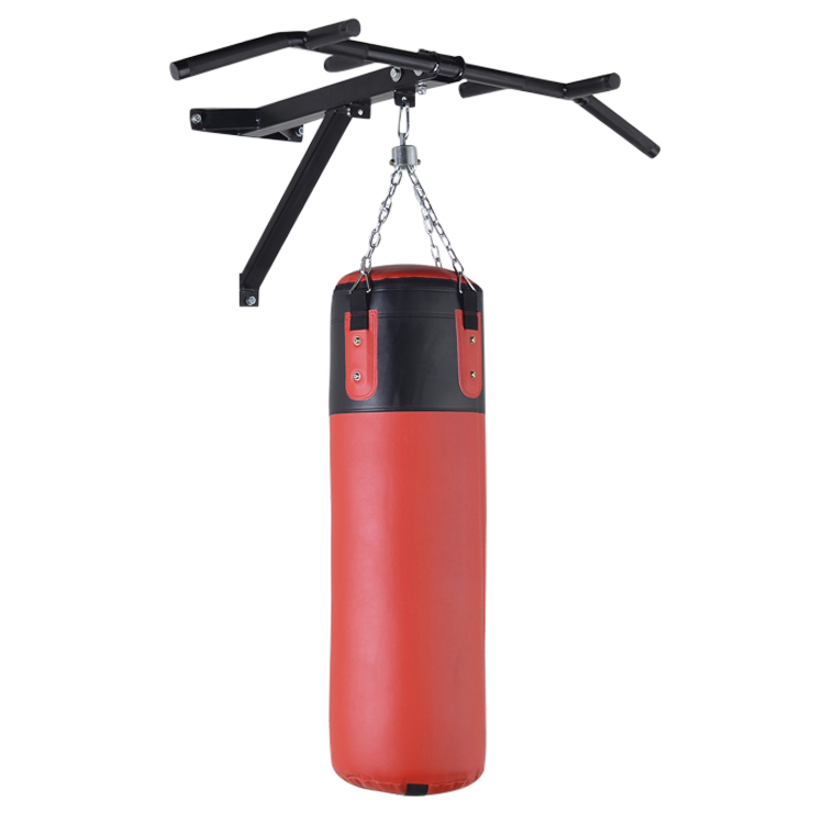 Pull and Chin Up Bar with Punching Bag Bracket - DirectHomeGym