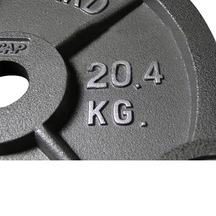 Competition Cast Iron Weight Plates (2.5lb - 45lb) - Olympic Size - DirectHomeGym