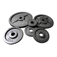 Competition Cast Iron Weight Plates (2.5lb - 45lb) - Olympic Size - DirectHomeGym