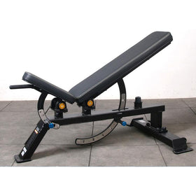 Heavy Duty Black Adjustable Bench - DirectHomeGym