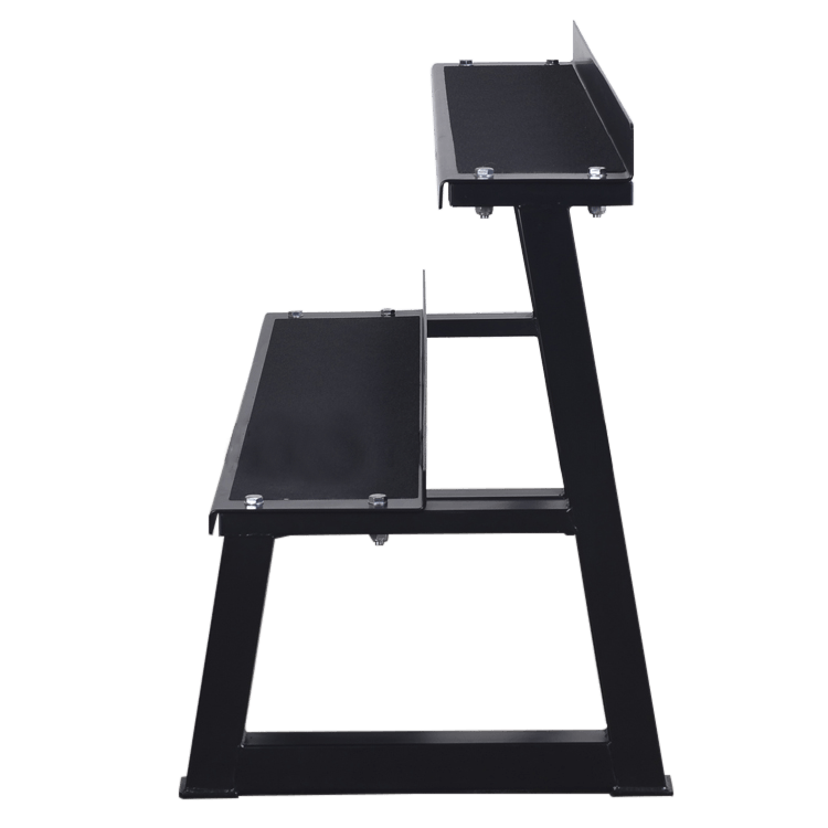 Kettlebells Storage Shelf Rack (2 Tier) - DirectHomeGym