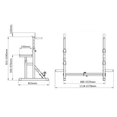 Squat Bench Dip Adjustable Spotter Rack - DirectHomeGym