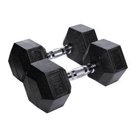 Fixed Hexagon Dumbbells (1 - 50KG) - DirectHomeGym